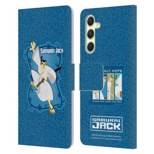 Samurai Jack Graphics Character Art 1 Leather Book Wallet Case Cover For Samsung Galaxy A54 5G