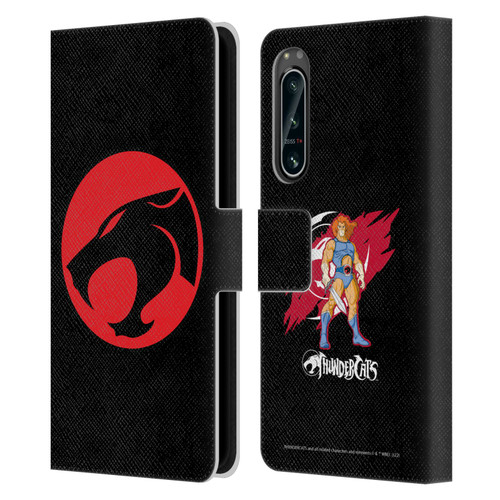 Thundercats Graphics Logo Leather Book Wallet Case Cover For Sony Xperia 5 IV