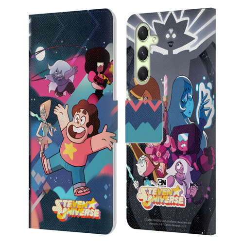 Steven Universe Graphics Characters Leather Book Wallet Case Cover For Samsung Galaxy A54 5G