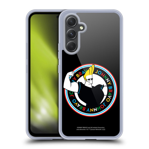 Johnny Bravo Graphics Logo Soft Gel Case for Samsung Galaxy A54 5G