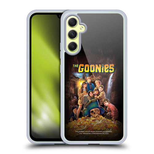 The Goonies Graphics Poster Soft Gel Case for Samsung Galaxy A34 5G