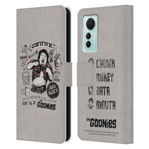 The Goonies Graphics Character Art Leather Book Wallet Case Cover For Xiaomi 12 Lite