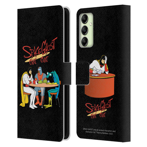 Space Ghost Coast to Coast Graphics Group Leather Book Wallet Case Cover For Samsung Galaxy A14 5G