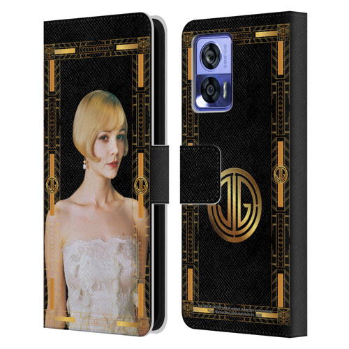 The Great Gatsby Graphics Daisy Leather Book Wallet Case Cover For Motorola Edge 30 Neo 5G