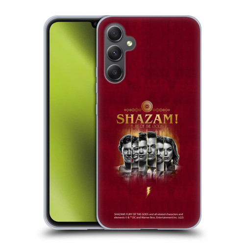 Shazam!: Fury Of The Gods Graphics Poster Soft Gel Case for Samsung Galaxy A34 5G