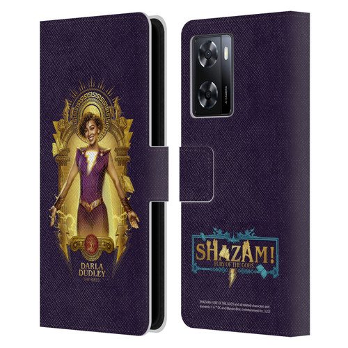 Shazam!: Fury Of The Gods Graphics Darla Leather Book Wallet Case Cover For OPPO A57s