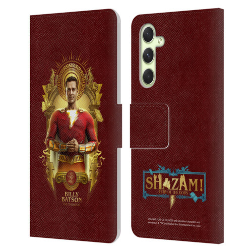 Shazam!: Fury Of The Gods Graphics Billy Leather Book Wallet Case Cover For Samsung Galaxy A54 5G