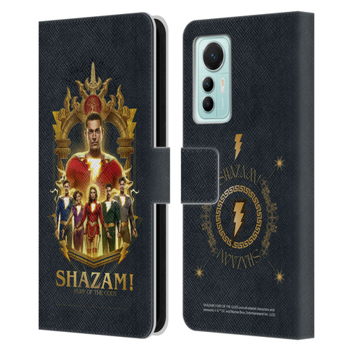 Shazam!: Fury Of The Gods Graphics Group Leather Book Wallet Case Cover For Xiaomi 12 Lite