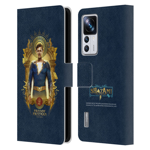 Shazam!: Fury Of The Gods Graphics Freddy Leather Book Wallet Case Cover For Xiaomi 12T Pro