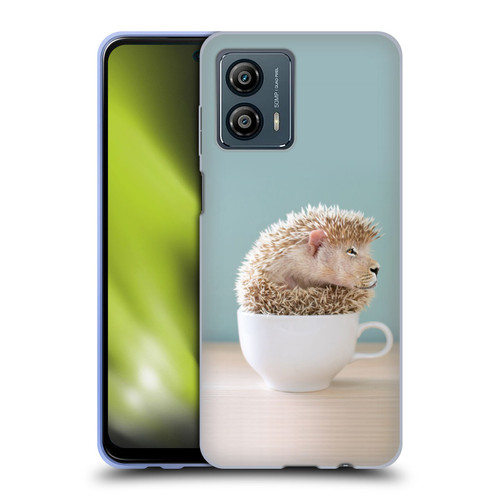 Pixelmated Animals Surreal Pets Lionhog Soft Gel Case for Motorola Moto G53 5G