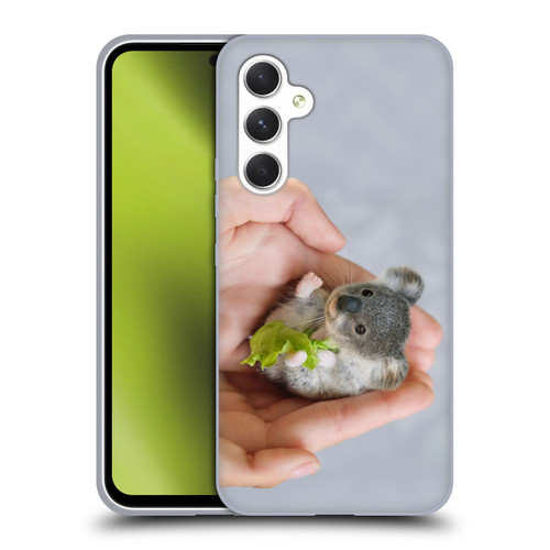 Pixelmated Animals Surreal Pets Baby Koala Soft Gel Case for Samsung Galaxy A54 5G