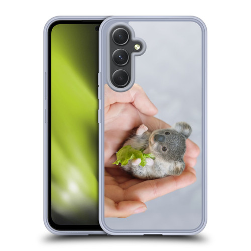 Pixelmated Animals Surreal Pets Baby Koala Soft Gel Case for Samsung Galaxy A54 5G