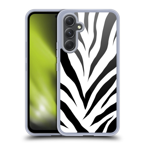Grace Illustration Animal Prints Zebra Soft Gel Case for Samsung Galaxy A54 5G