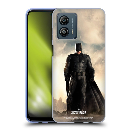 Justice League Movie Character Posters Batman Soft Gel Case for Motorola Moto G53 5G