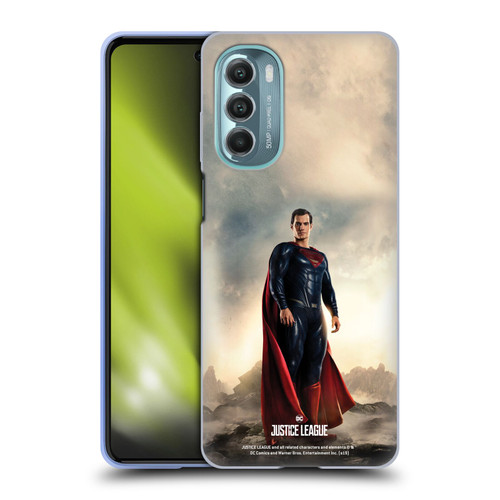 Justice League Movie Character Posters Superman Soft Gel Case for Motorola Moto G Stylus 5G (2022)