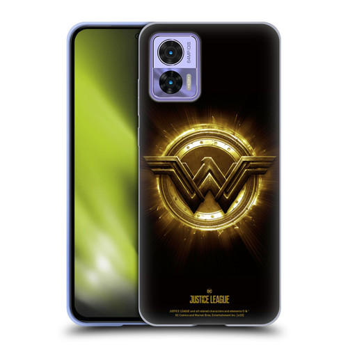 Justice League Movie Logos Wonder Woman 2 Soft Gel Case for Motorola Edge 30 Neo 5G