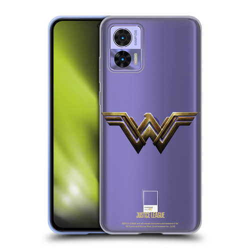 Justice League Movie Logos Wonder Woman Soft Gel Case for Motorola Edge 30 Neo 5G