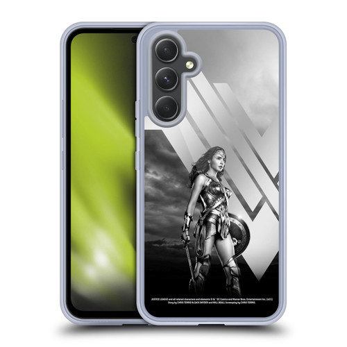 Zack Snyder's Justice League Snyder Cut Character Art Wonder Woman Soft Gel Case for Samsung Galaxy A54 5G