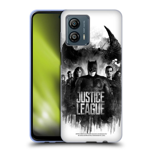Zack Snyder's Justice League Snyder Cut Composed Art Group Watercolour Soft Gel Case for Motorola Moto G53 5G