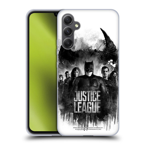 Zack Snyder's Justice League Snyder Cut Composed Art Group Watercolour Soft Gel Case for Samsung Galaxy A34 5G