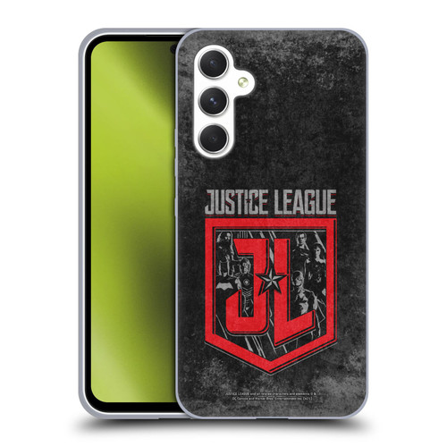 Zack Snyder's Justice League Snyder Cut Composed Art Group Logo Soft Gel Case for Samsung Galaxy A54 5G