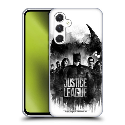 Zack Snyder's Justice League Snyder Cut Composed Art Group Watercolour Soft Gel Case for Samsung Galaxy A54 5G
