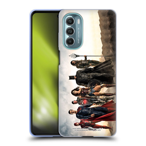 Zack Snyder's Justice League Snyder Cut Photography Group Soft Gel Case for Motorola Moto G Stylus 5G (2022)