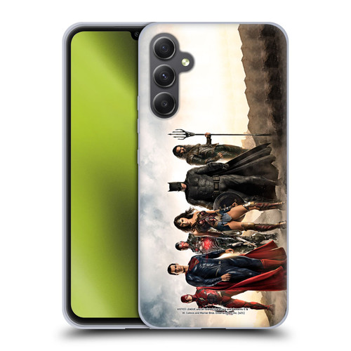 Zack Snyder's Justice League Snyder Cut Photography Group Soft Gel Case for Samsung Galaxy A34 5G