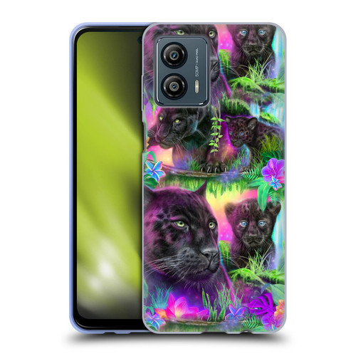 Sheena Pike Big Cats Daydream Panthers Soft Gel Case for Motorola Moto G53 5G