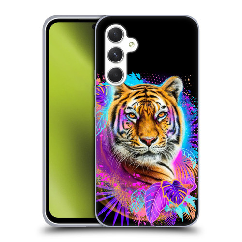 Sheena Pike Big Cats Tiger Spirit Soft Gel Case for Samsung Galaxy A54 5G