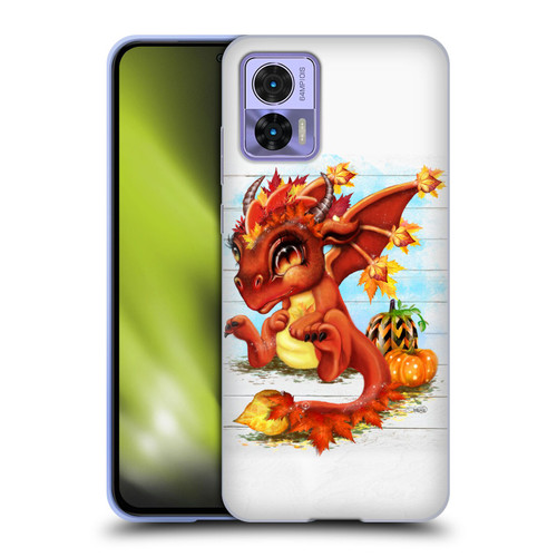 Sheena Pike Dragons Autumn Lil Dragonz Soft Gel Case for Motorola Edge 30 Neo 5G
