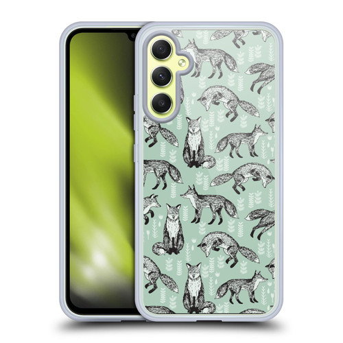 Andrea Lauren Design Animals Fox Soft Gel Case for Samsung Galaxy A34 5G