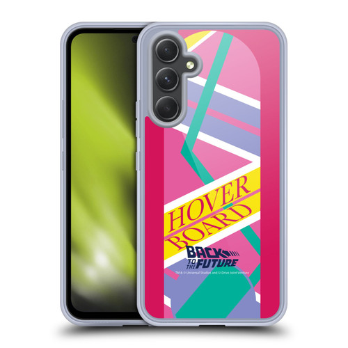 Back to the Future I Composed Art Hoverboard 2 Soft Gel Case for Samsung Galaxy A54 5G