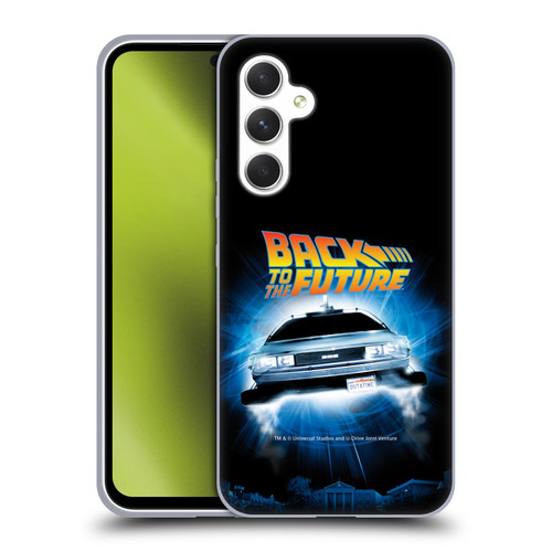 Back to the Future I Key Art Fly Soft Gel Case for Samsung Galaxy A54 5G