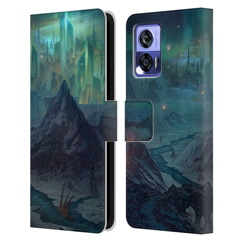 Alyn Spiller Environment Art Northern Kingdom Leather Book Wallet Case Cover For Motorola Edge 30 Neo 5G