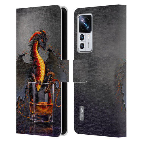 Stanley Morrison Dragons Black Pirate Drink Leather Book Wallet Case Cover For Xiaomi 12T Pro