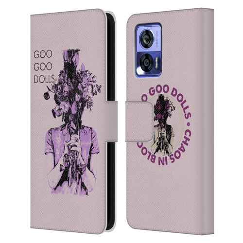 Goo Goo Dolls Graphics Chaos In Bloom Leather Book Wallet Case Cover For Motorola Edge 30 Neo 5G