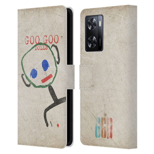 Goo Goo Dolls Graphics Throwback Super Star Guy Leather Book Wallet Case Cover For OPPO A57s