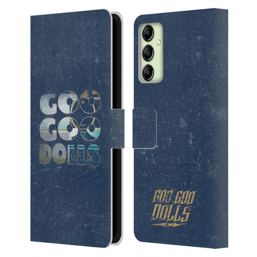 Goo Goo Dolls Graphics Rarities Bold Letters Leather Book Wallet Case Cover For Samsung Galaxy A14 5G