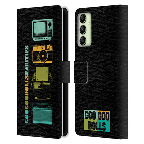 Goo Goo Dolls Graphics Rarities Vintage Leather Book Wallet Case Cover For Samsung Galaxy A14 5G