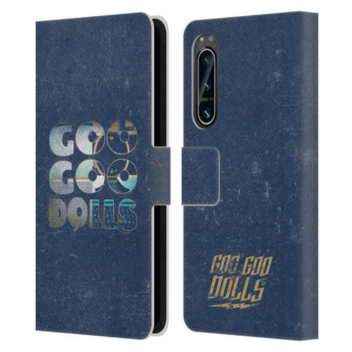 Goo Goo Dolls Graphics Rarities Bold Letters Leather Book Wallet Case Cover For Sony Xperia 5 IV