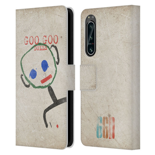 Goo Goo Dolls Graphics Throwback Super Star Guy Leather Book Wallet Case Cover For Sony Xperia 5 IV