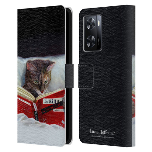 Lucia Heffernan Art Late Night Thriller Leather Book Wallet Case Cover For OPPO A57s