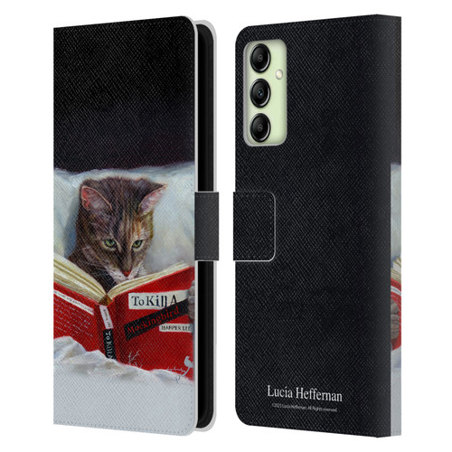 Lucia Heffernan Art Late Night Thriller Leather Book Wallet Case Cover For Samsung Galaxy A14 5G