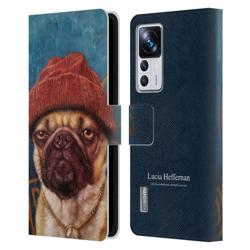 Lucia Heffernan Art Monday Mood Leather Book Wallet Case Cover For Xiaomi 12T Pro