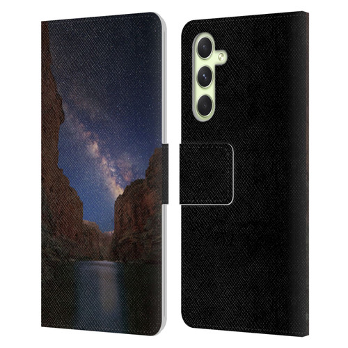 Royce Bair Nightscapes Grand Canyon Leather Book Wallet Case Cover For Samsung Galaxy A54 5G