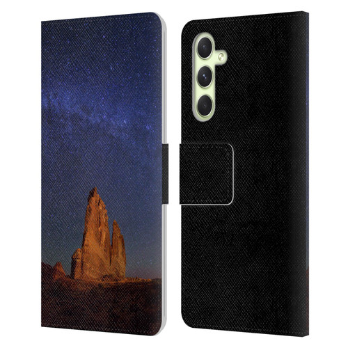 Royce Bair Nightscapes The Organ Stars Leather Book Wallet Case Cover For Samsung Galaxy A54 5G