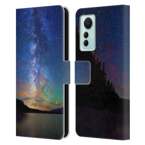 Royce Bair Nightscapes Jackson Lake Leather Book Wallet Case Cover For Xiaomi 12 Lite