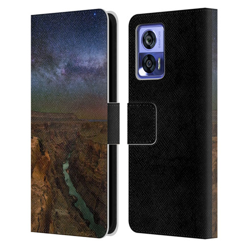 Royce Bair Photography Toroweap Leather Book Wallet Case Cover For Motorola Edge 30 Neo 5G