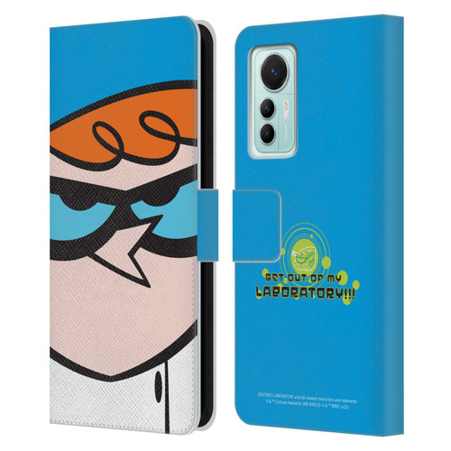 Dexter's Laboratory Graphics Dexter Leather Book Wallet Case Cover For Xiaomi 12 Lite